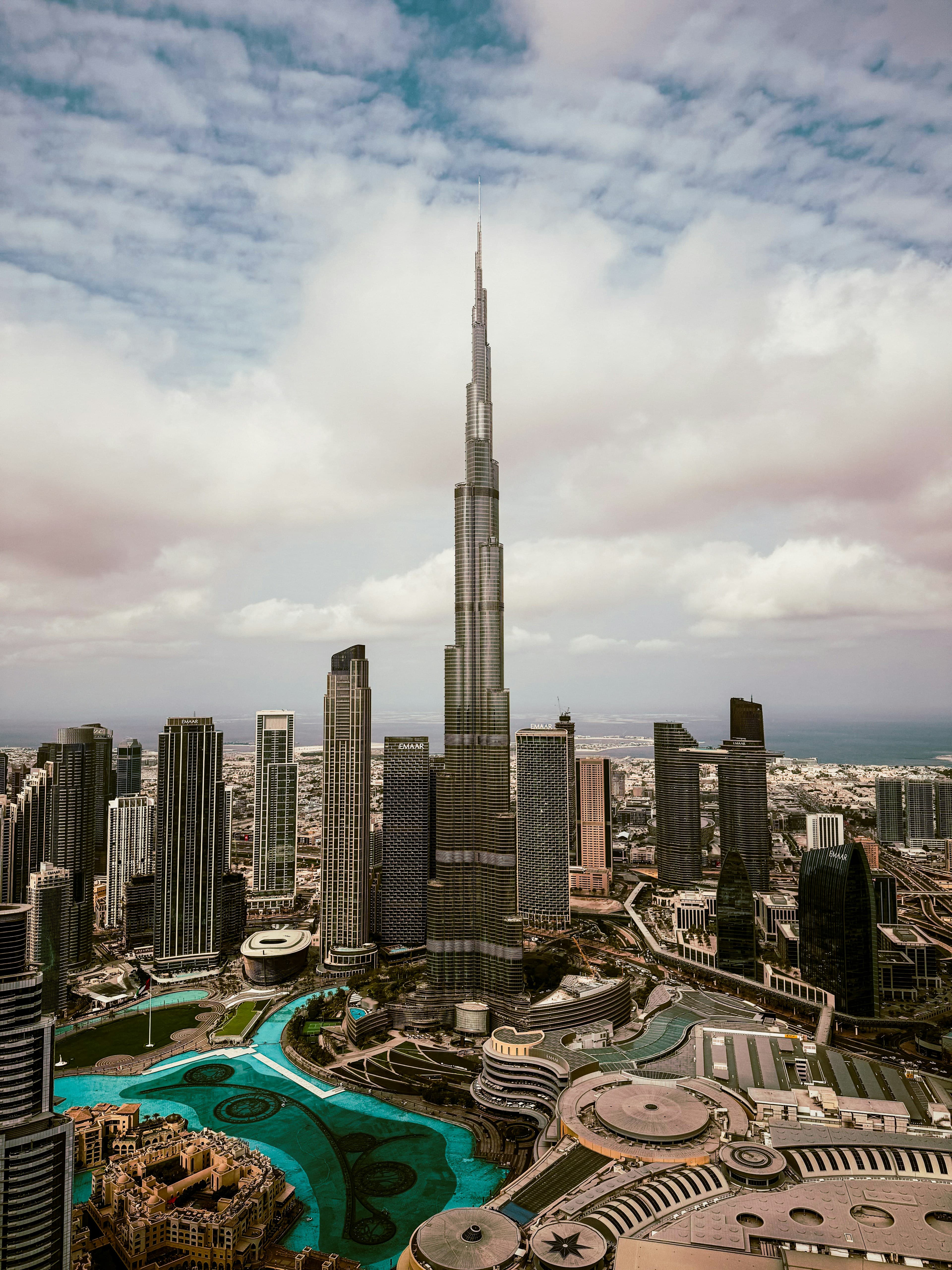 Burj Khalifa and the Downtown Dubai business district